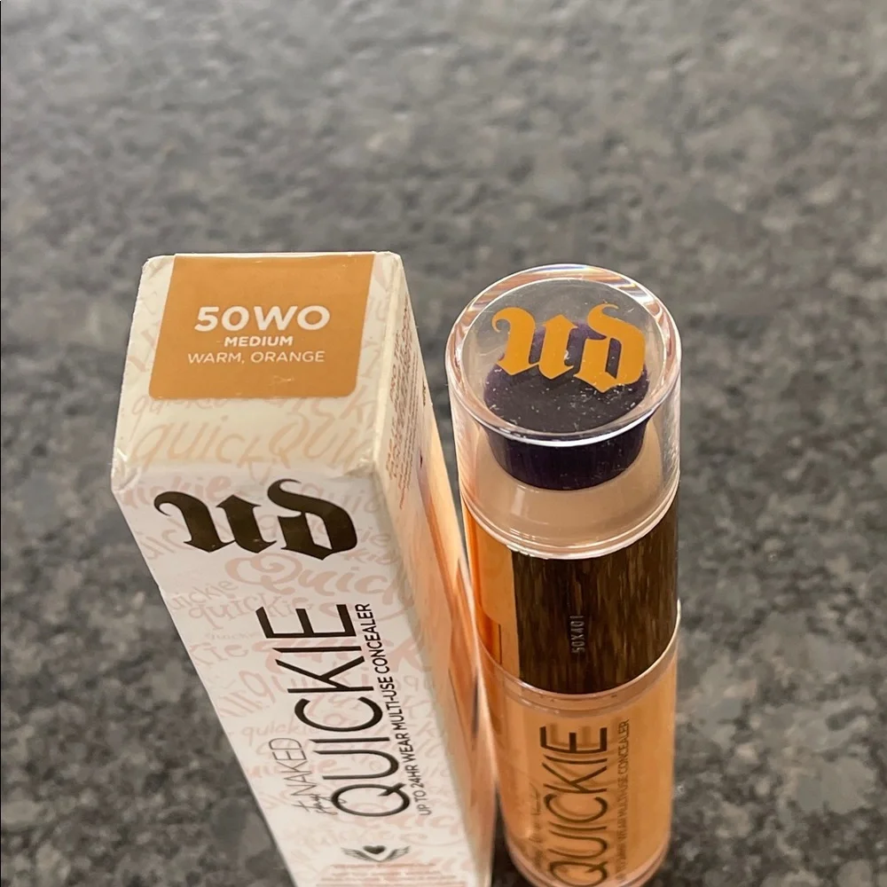 Urban Decay Naked Quickie Multi Use Concealer in 50 WO medium warm orange